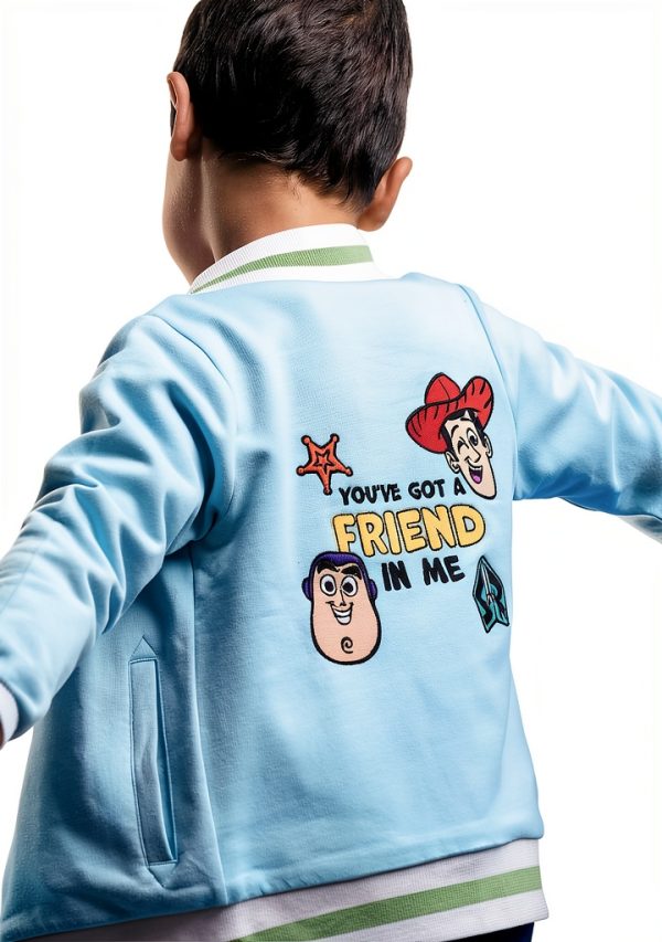 Monica + Andy Baby Boys Organic Cotton Jacket Stand Collar Functional-2