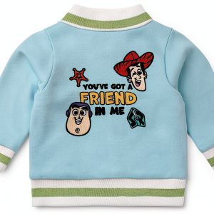 Monica + Andy Baby Boys Organic Cotton Jacket Stand Collar Functional-0
