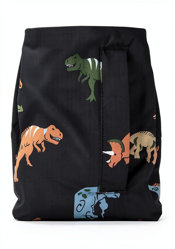 The Children's Place Boys Waterproof Jacket Dino Black 3T-4
