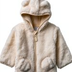 Amazon Essentials Baby Boy Sherpa Jacket 12M Pale Pink Relaxed Fit-0