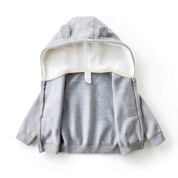 CozyKids Baby Hooded Jacket 80% Cotton 20% Polyester Spring Autumn-5