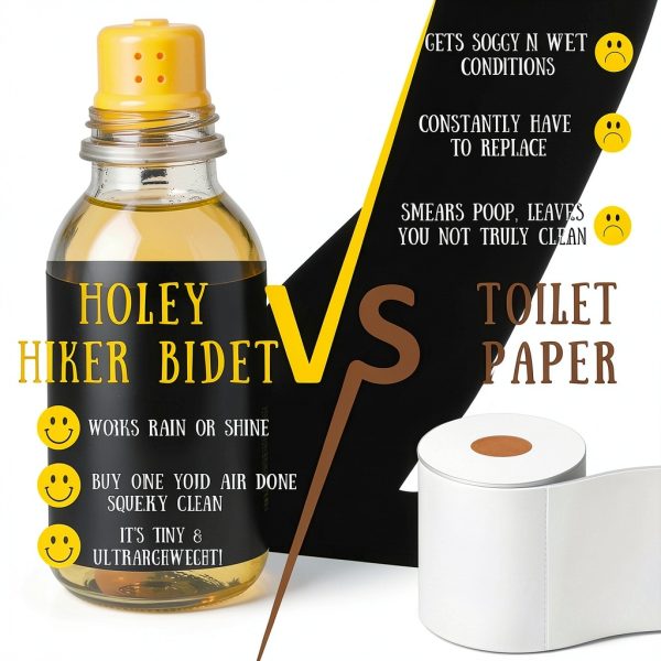 Original Holey Hiker Bidet - Ultralight Portable Travel Shattaf-5