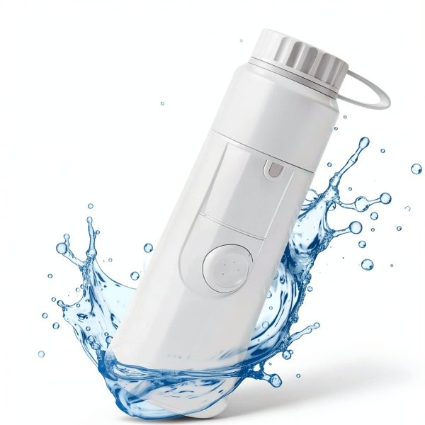 Portable Bidet KINGWANT 350ml Waterproof Rechargeable White-1