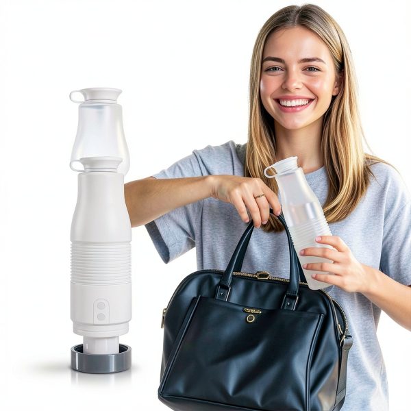 Portable Bidet VFD Travel 550ml Handheld Electric with 4 Spray Modes-1
