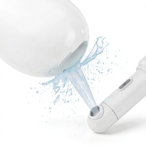 Portable Bidet KINGWANT 350ml Waterproof Rechargeable White-4
